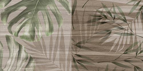 Organic Плитка настенная табачный узор 20х40