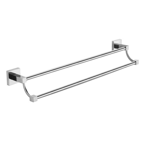 Полотенцедержатель AZARIO Рина трубчатый двойной, хром