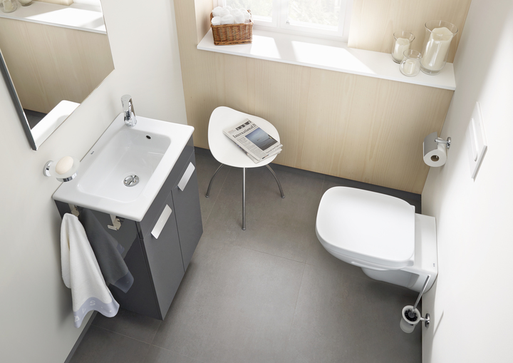 крышка-сидение Debba микролифт  / 42,5х35,5х5 /   ( бел )  