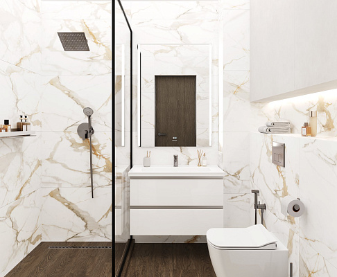 Керамогранит Калакатта Супериор 60x60 / 60x120 CERADIM