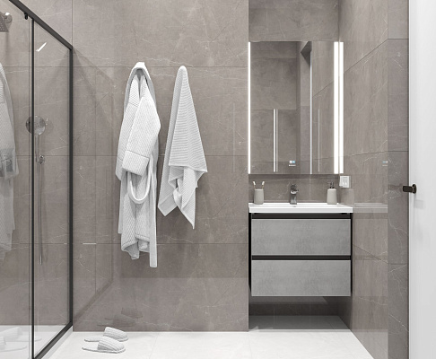 Керамогранит Стоун Микадо Грей 60x120 CERADIM