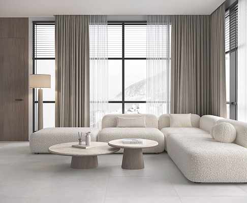 Керамогранит Цемент Стрендж Грей 60x60 / 60x120 CERADIM